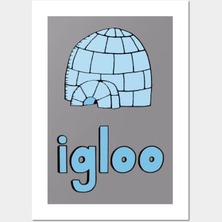 igloo Posters and Art